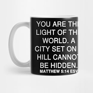 Matthew 5:14 ESV Mug